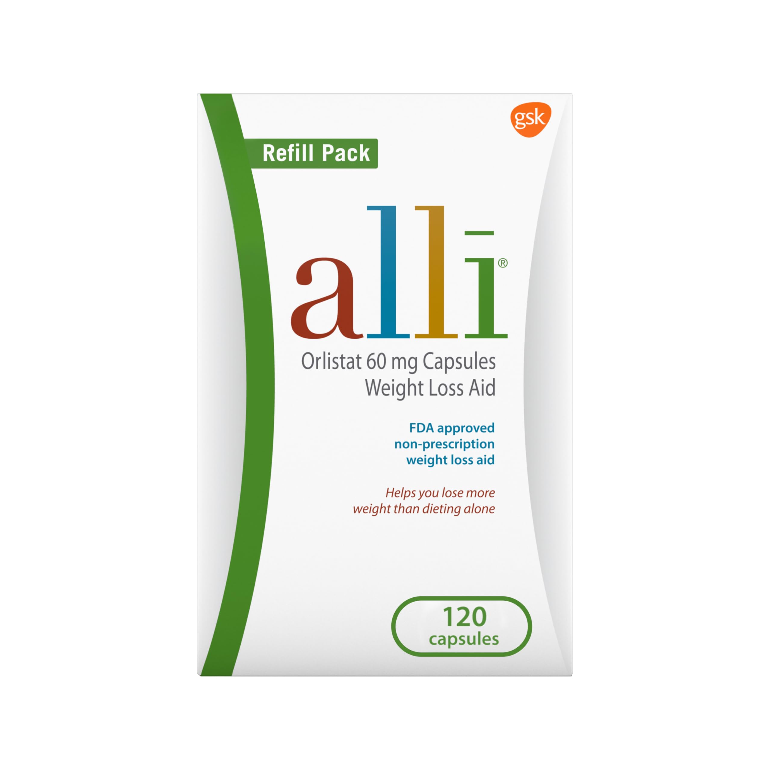 Orlistat (Alli) logo
